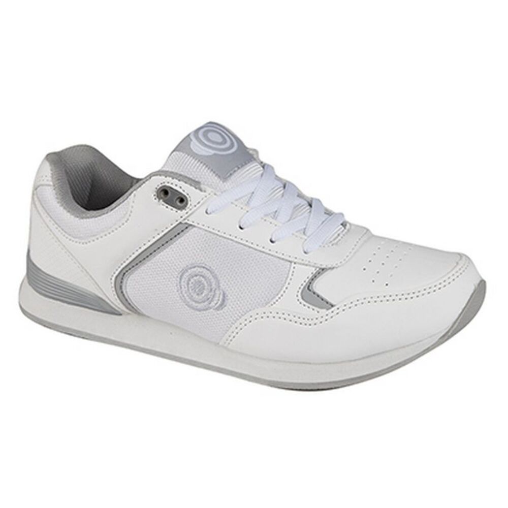 Dek Womens/Ladies Kitty Lace Up Trainer-Style Bowls Shoes / White